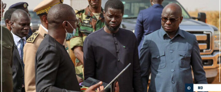 Visite surprise du président Bassirou Diomaye Faye sur le site de Mbour 4 Visite surprise du président Bassirou Diomaye Faye sur le site de Mbour 4