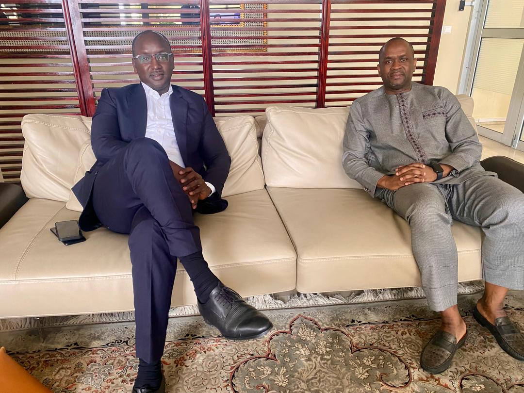 Dr. Cheikh Tidiane DIEYE, Ministre de l’Hydraulique et de l’Assainissement du Sénégal, venu prendre part à la Session ordinaire du Conseil des Ministres de l'Agence intergouvernementale panafricaine Eau et Assainissement (EAA) en Côte d'Ivoire du 1er au 3 août 2024 à Yamoussoukro